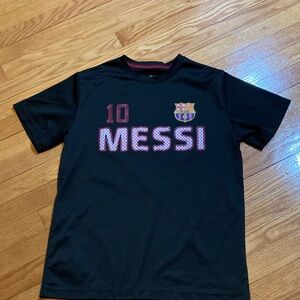 Lionel Messi polyester jersey Black Messi size medium